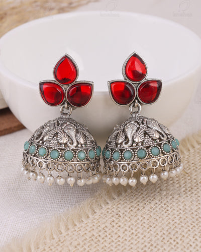 Mayuksh Jhumki Earrings - wxo