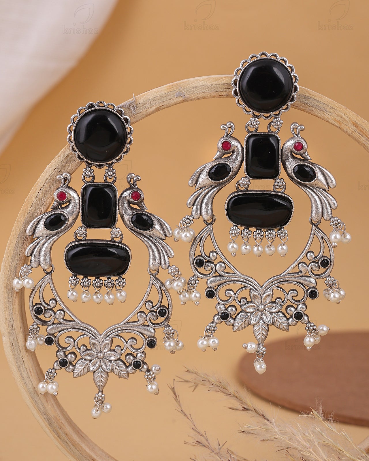 Pushpa Dangler Earrings