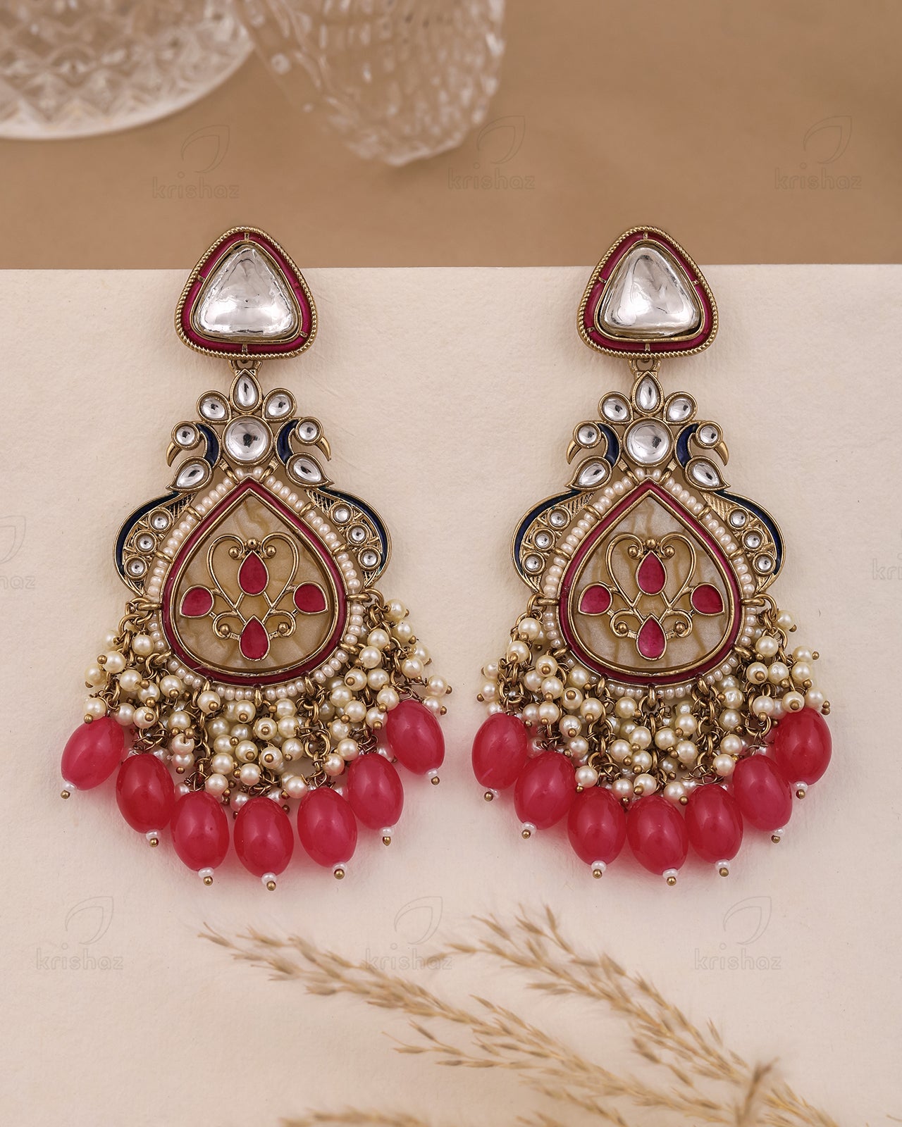 Nidhi Kundan Danglers-M