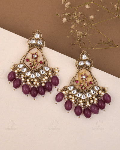 Anaya Kundan Danglers-M