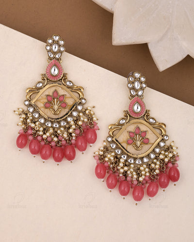 Anaika Kundan Danglers-M