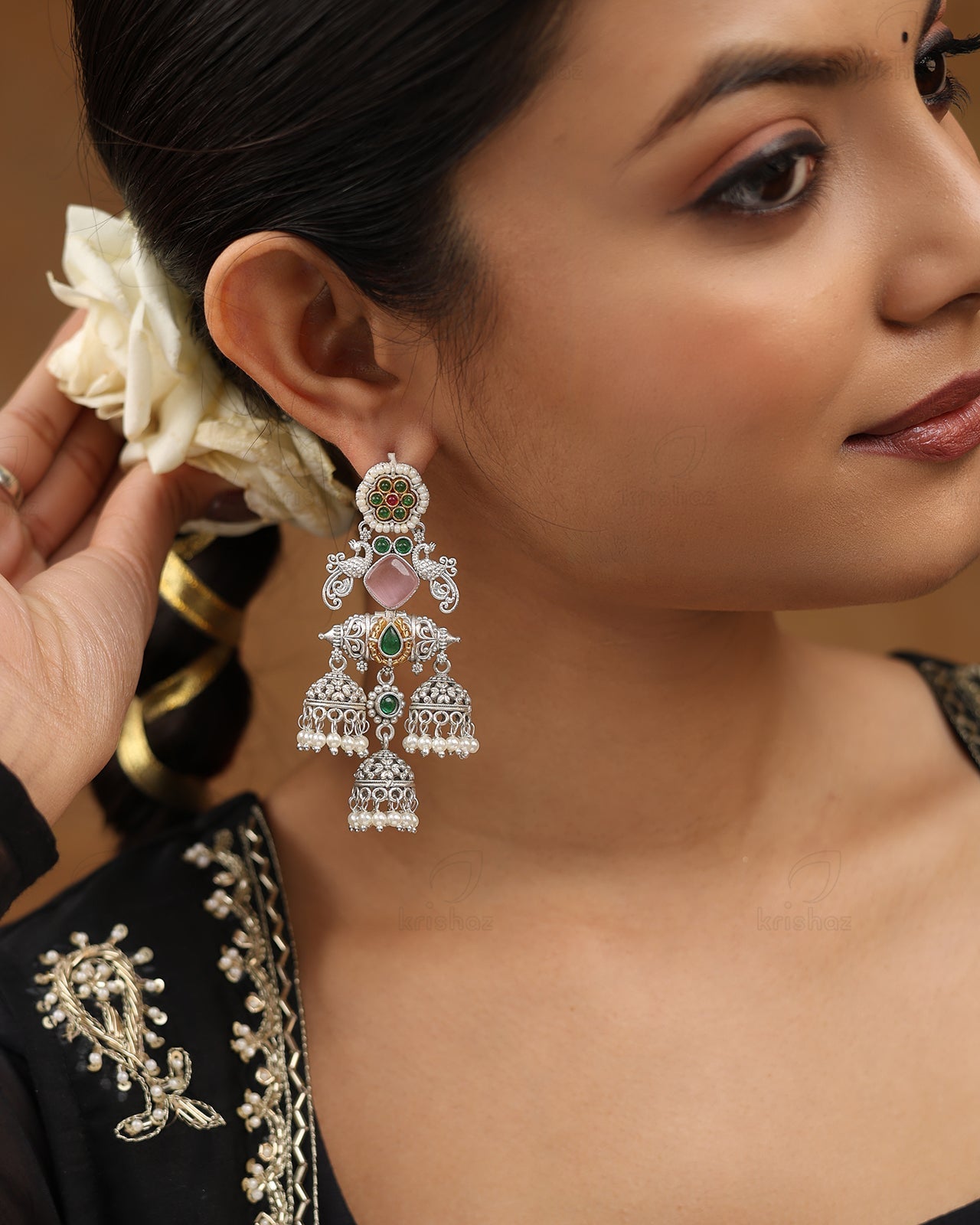 Anvita Premium Jhumki Earrings