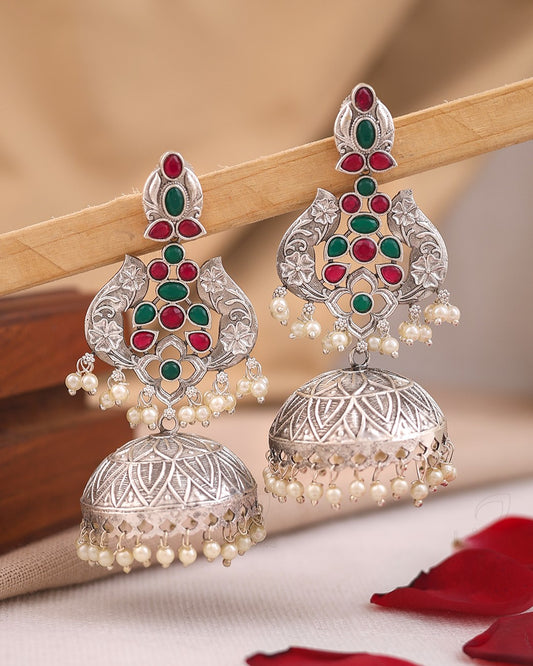 Kinjal Jhumki Earrings