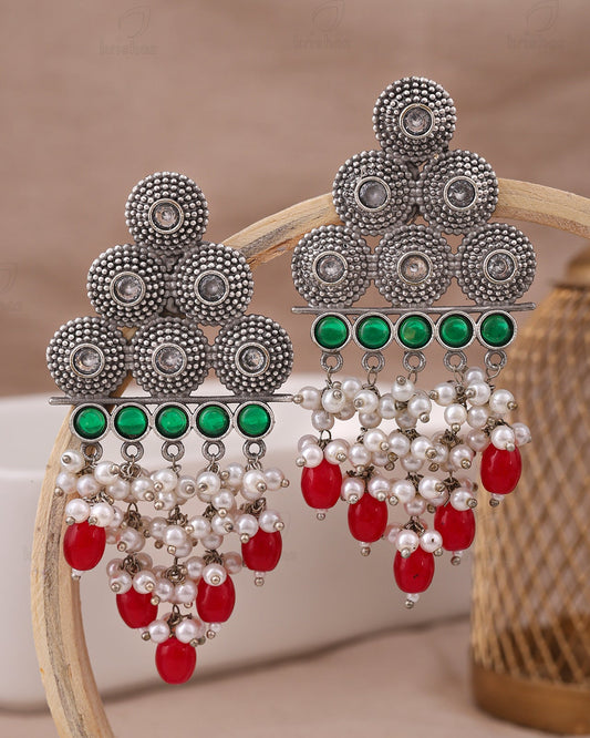 Trishna Ethnic Dangler Earrings