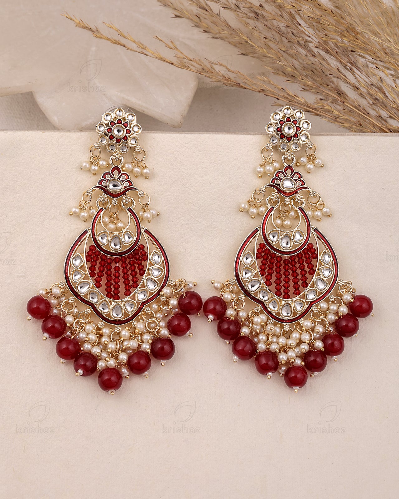 Anukriti Kundan Danglers-M