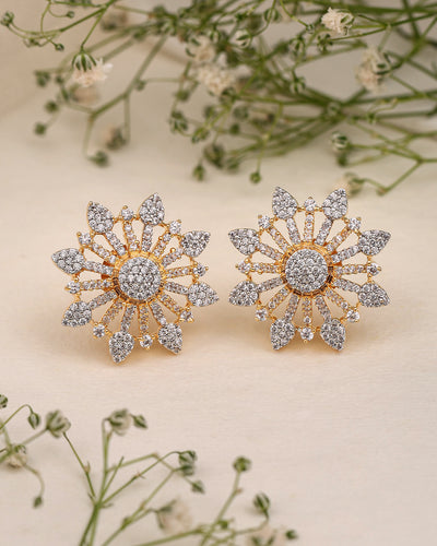 Frances Cz Stud Earrings