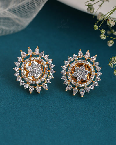 Susan Cz Stud Earrings