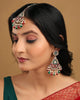 Roza Pakistani Kundan Danglers With Mangtika