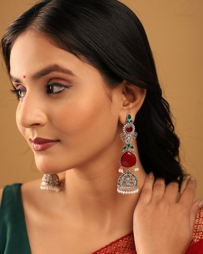 Preeti Jhumki Earrings - wxo