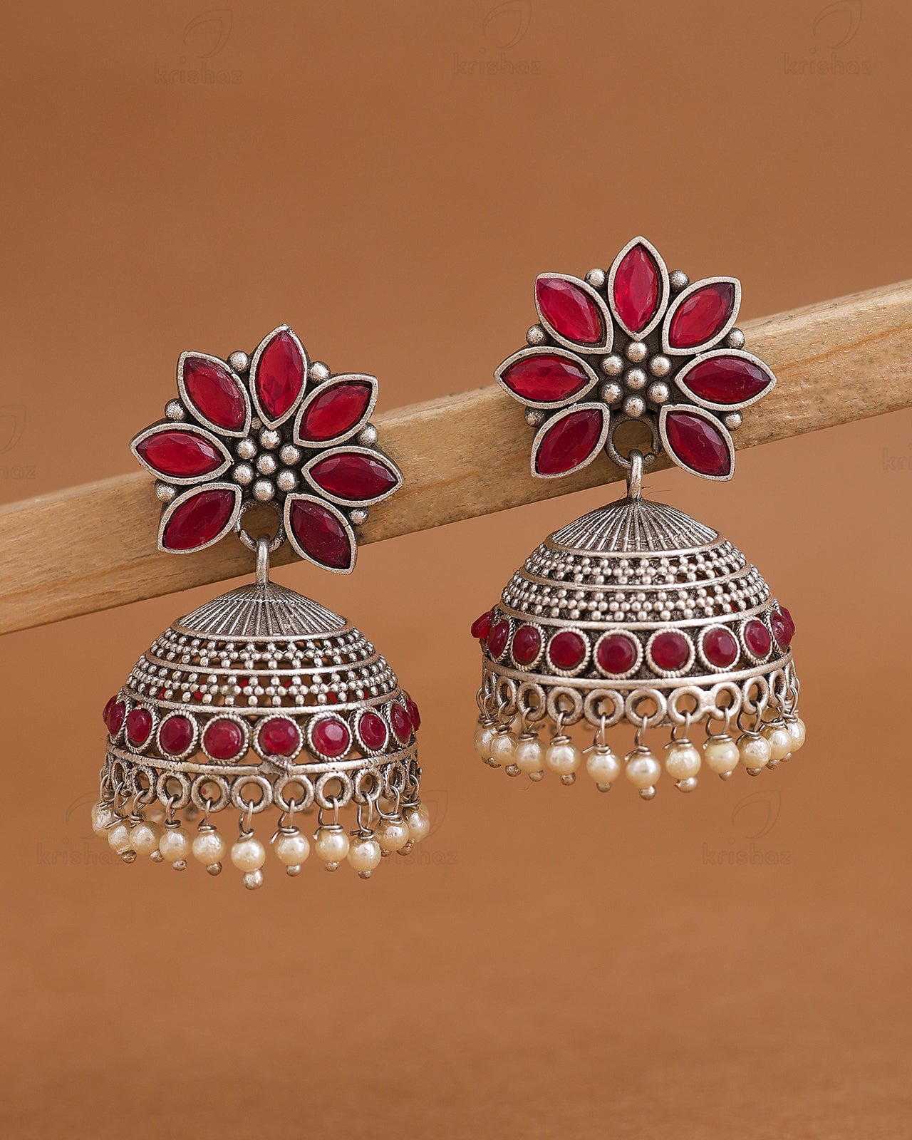 Reha Jhumki Earrings - wxo