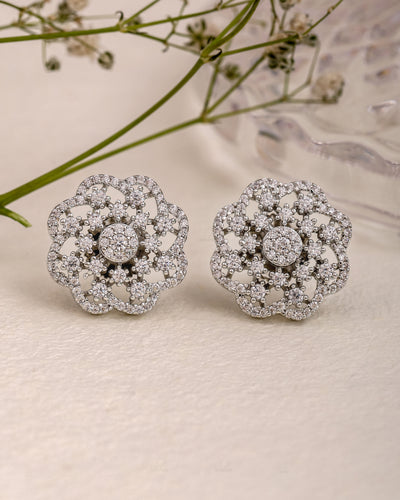 Kyra Cz Stud Earrings