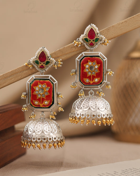 Vrinda Premium Jhumki Earrings