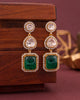 Laila 22k Gold Plated Danglers