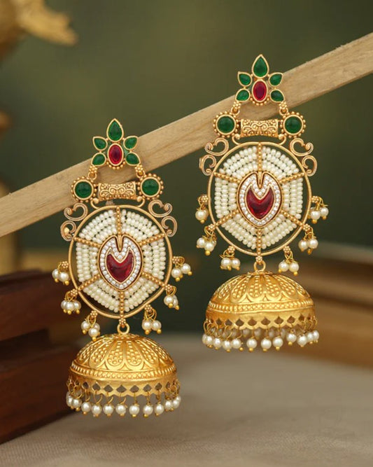 Ananta Big Jhumka Earrings