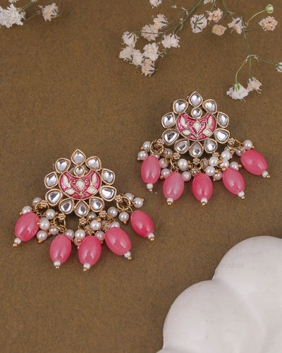 Palak Kundan Studs-M