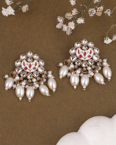 Palak Kundan Studs-M