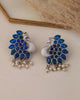 Maurya Peacock Stud Earrings - wxo