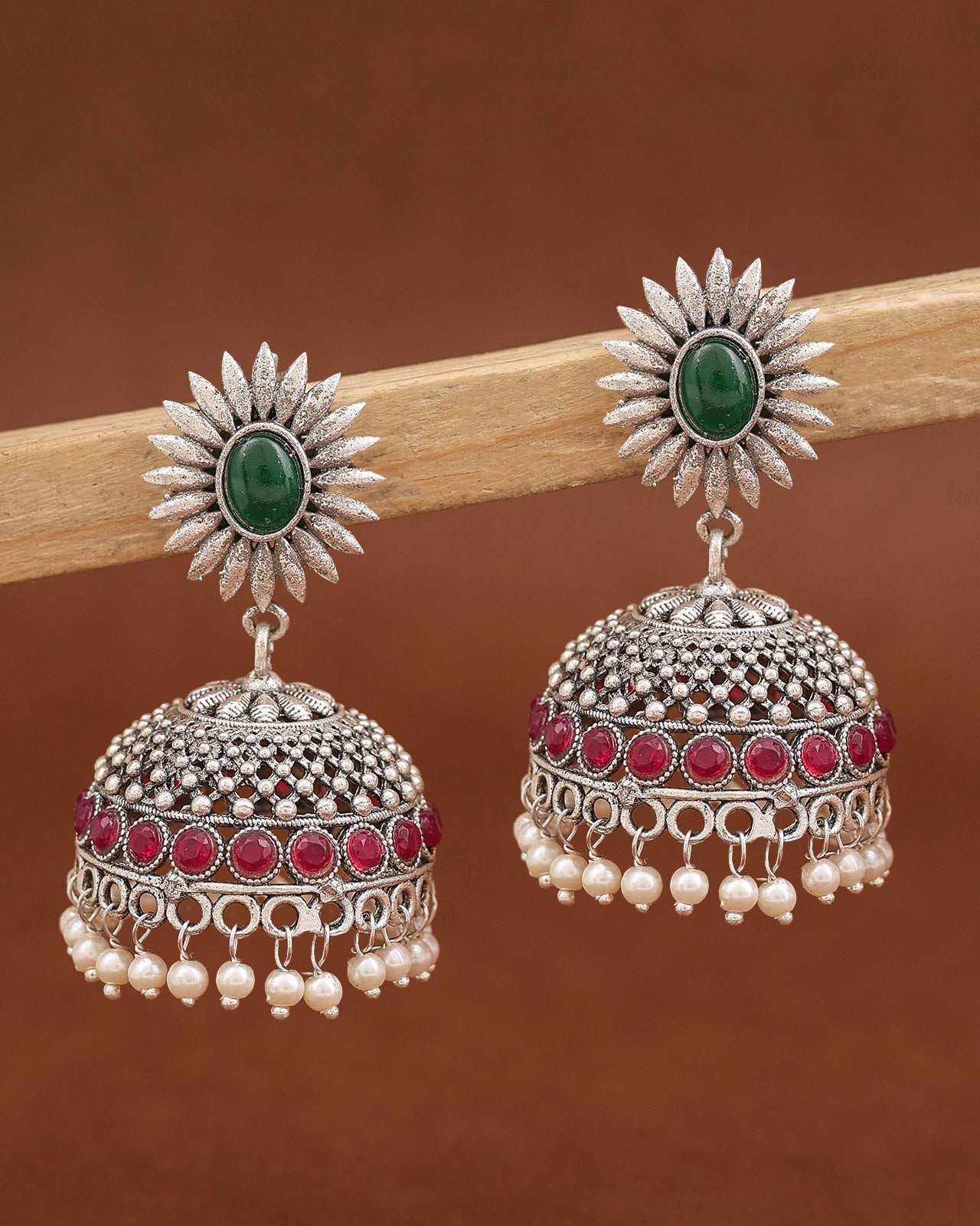Reva Jhumki Earrings - wxo