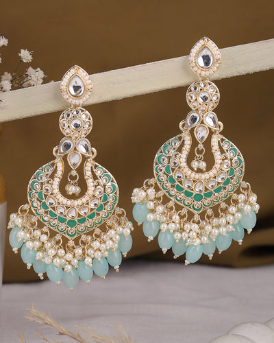 Prapti Kundan Danglers-M