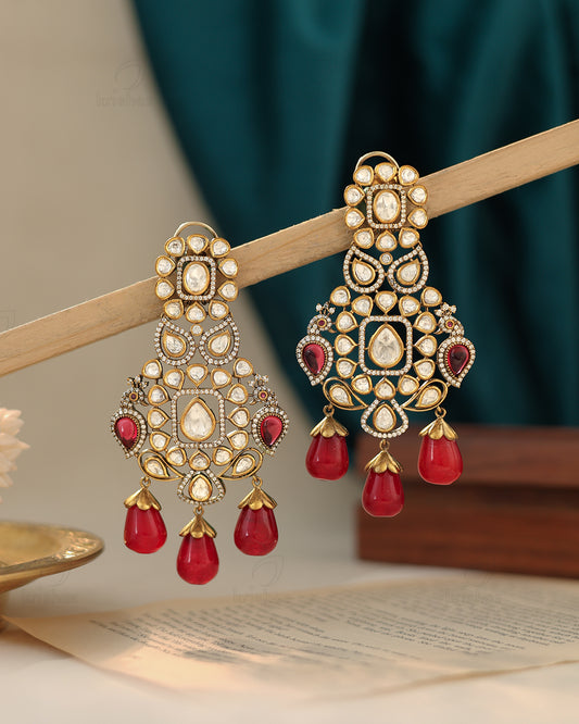 Richa 22k Gold Plated Dangler