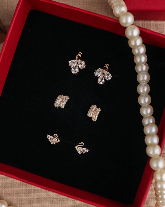 Shannon Fashionable Earrings Combo