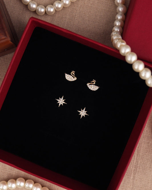 Duckie Fashionable Earrings Combo