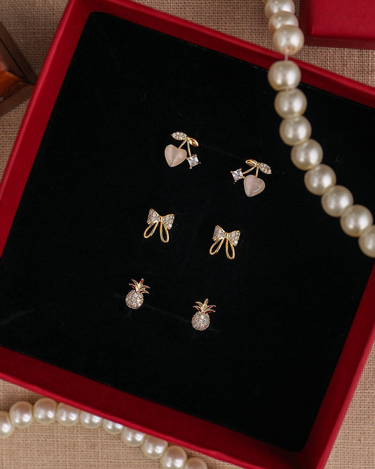 Yumico Fashionable Earrings Combo