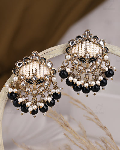 Usha Kundan Studs-M