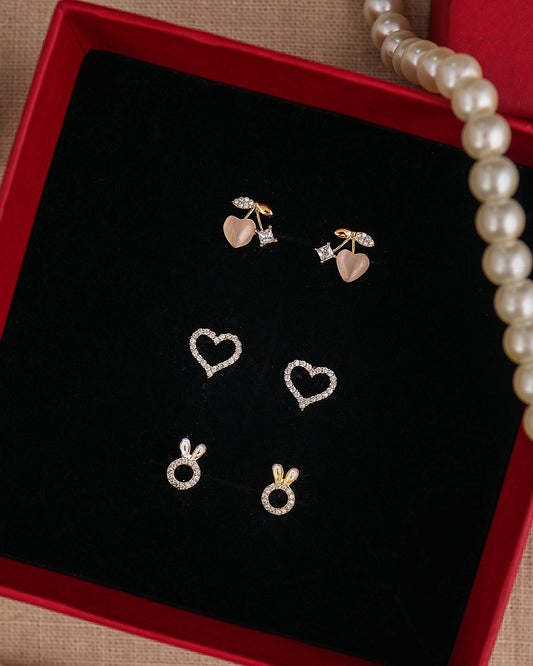 Tony Fashionable Earrings Combo