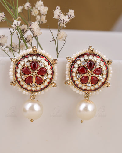 Vinita Kundan Studs-M