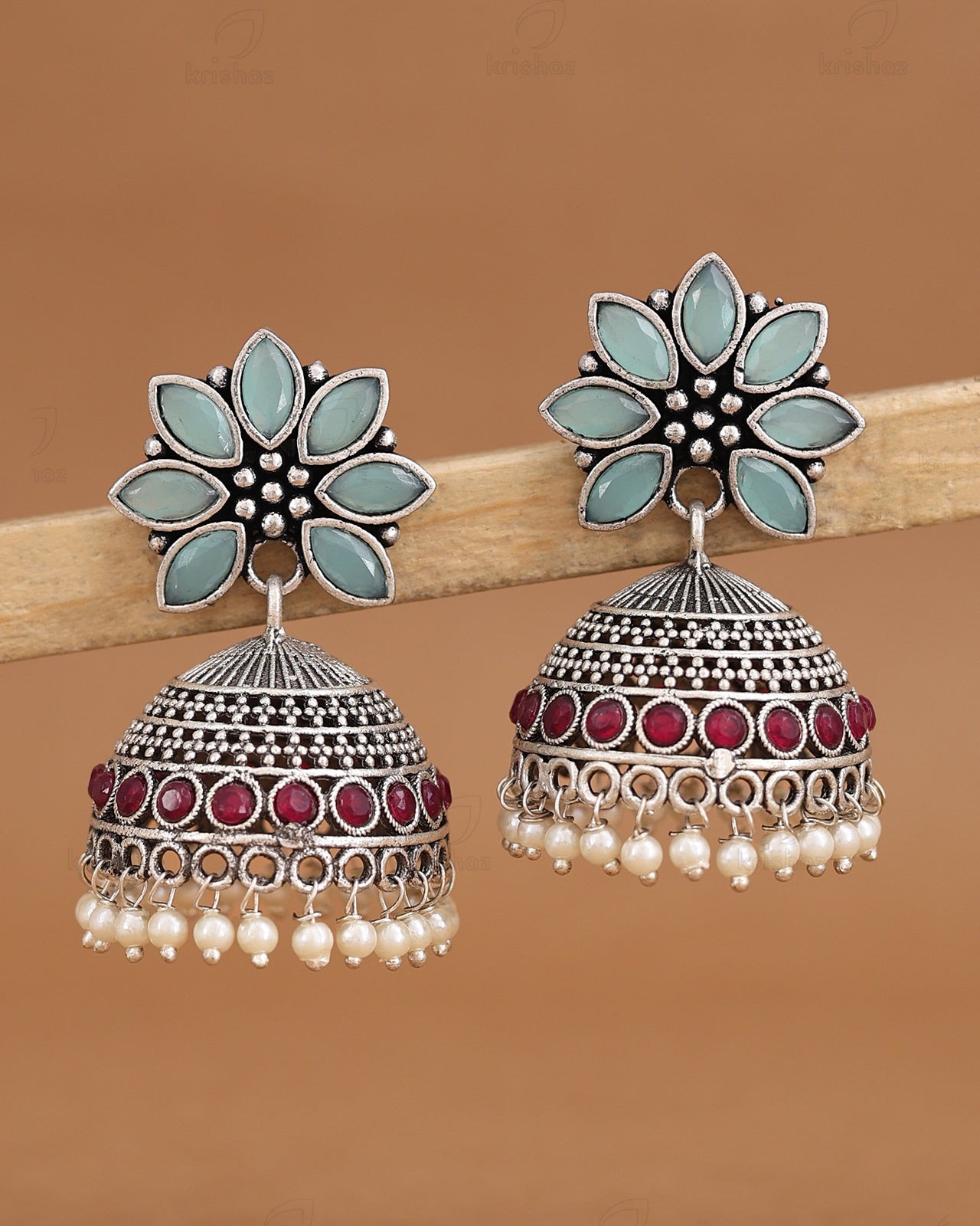 Reha Jhumki Earrings - wxo