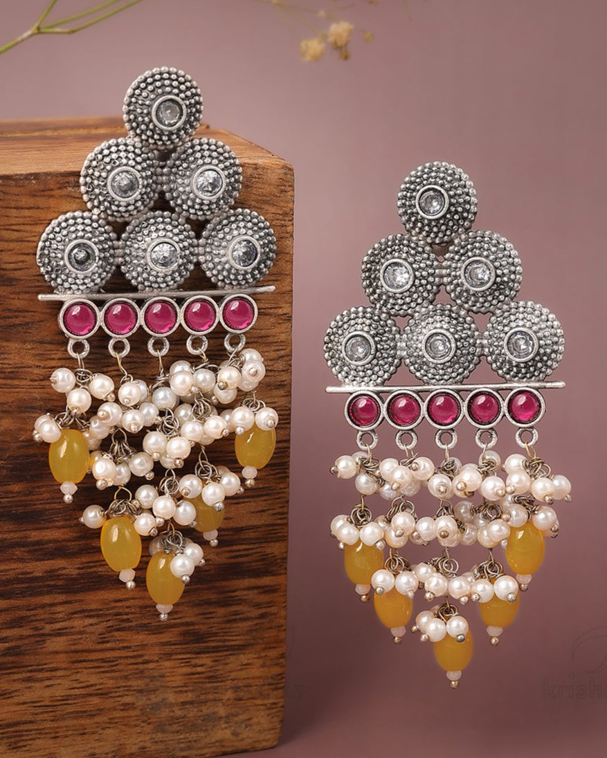 Trishna Ethnic Dangler Earrings