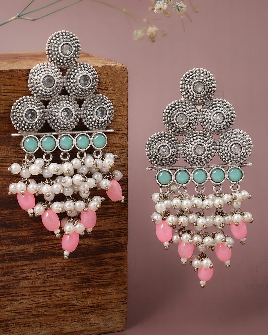 Trishna Ethnic Dangler Earrings