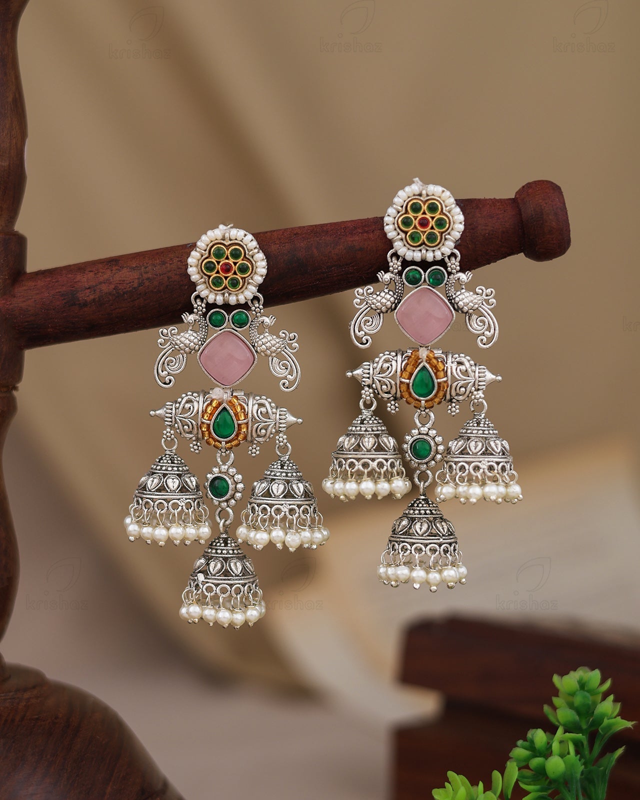 Anvita Premium Jhumki Earrings