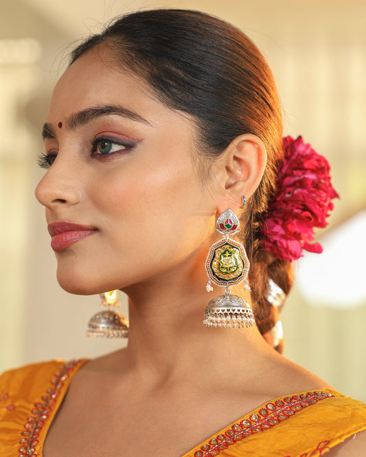 Suramya Premium Jhumki Earrings