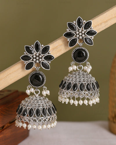 Reshma Jhumki Earrings - wxo