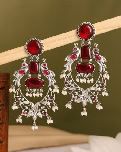 Pushpa Dangler Earrings