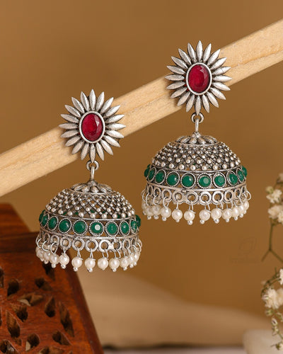 Reva Jhumki Earrings - wxo