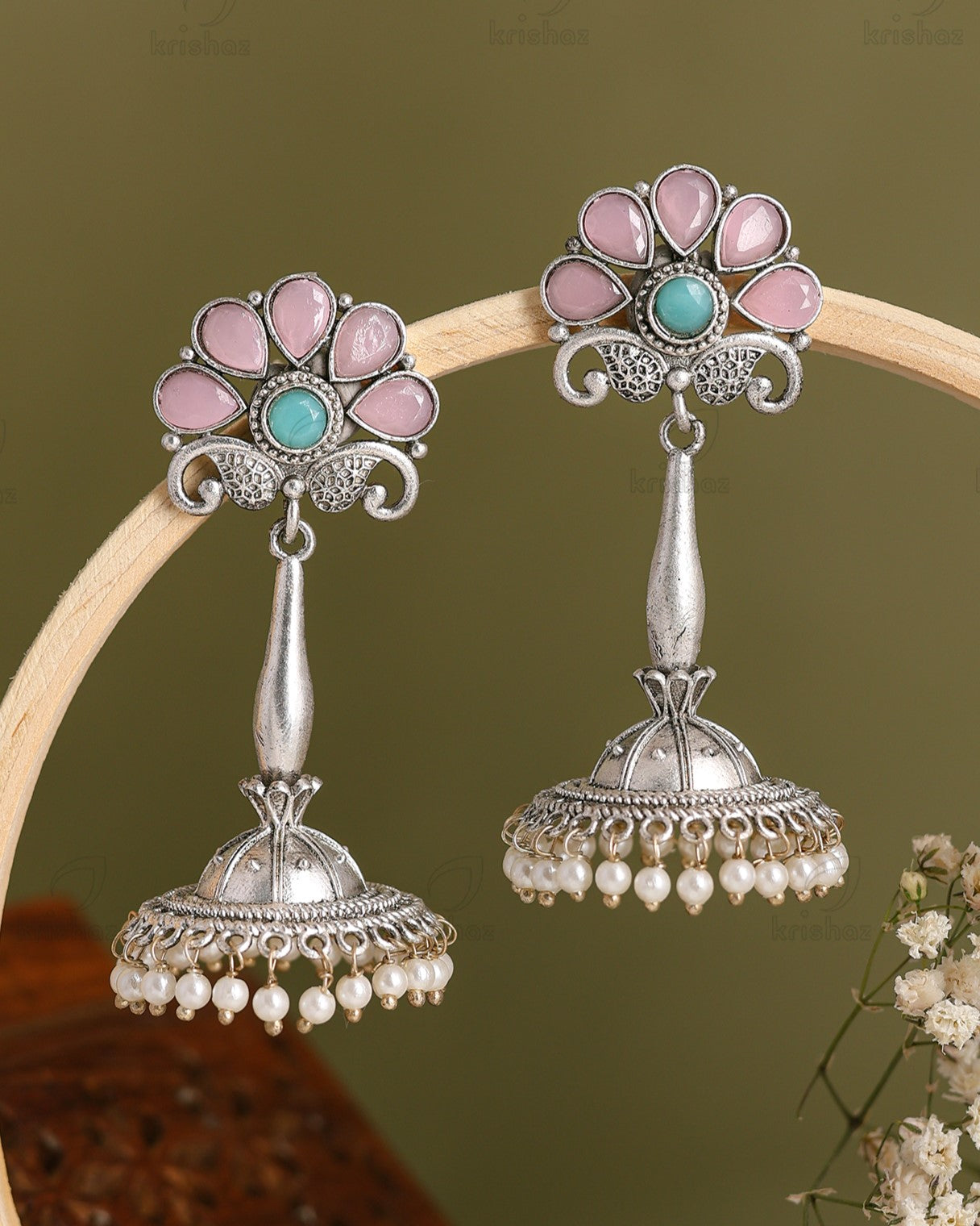 Pratiksha Jhumki Earrings - wxo