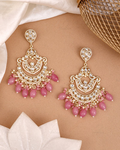 Diya Kundan Danglers-M