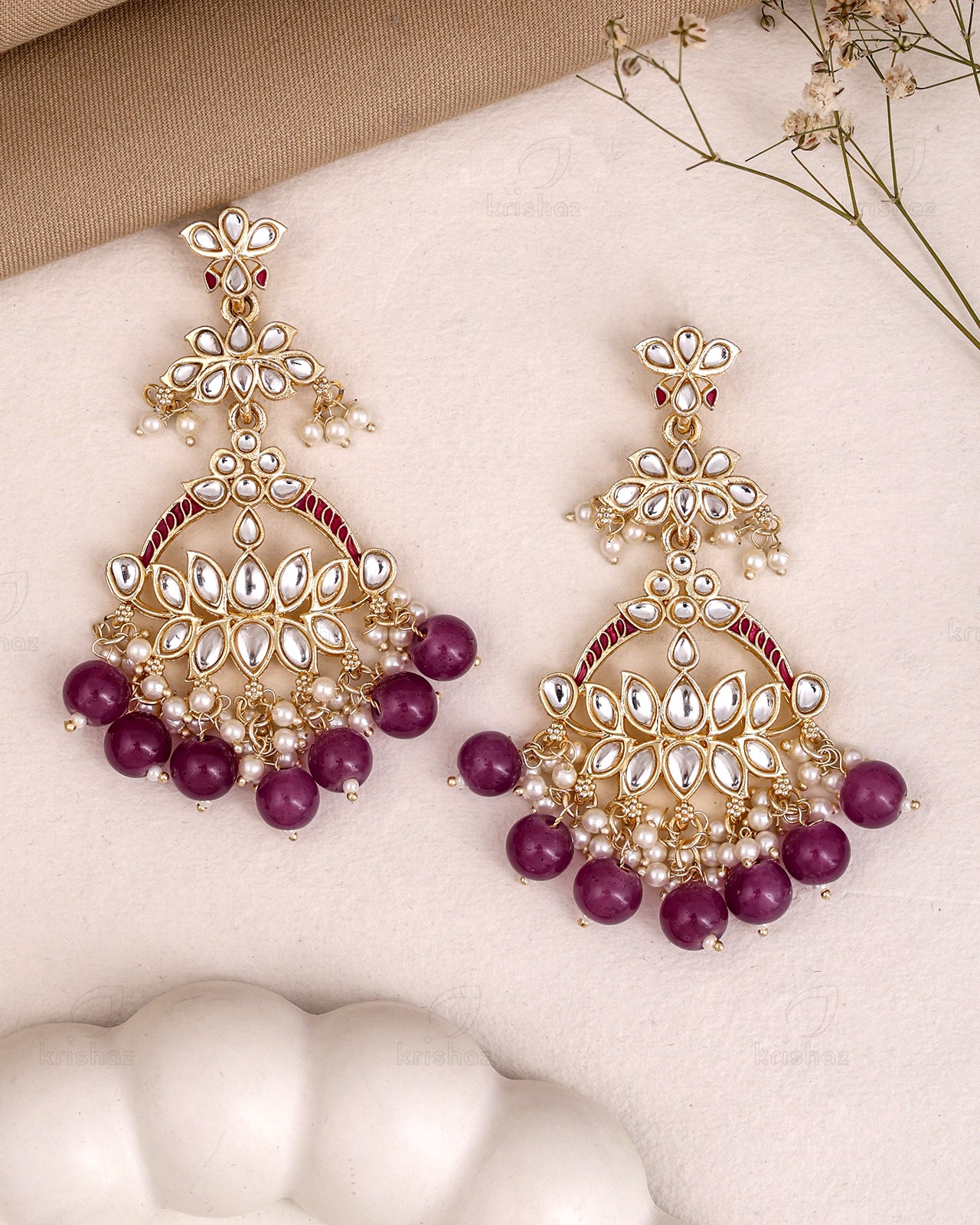 Chahat Kundan Danglers-M