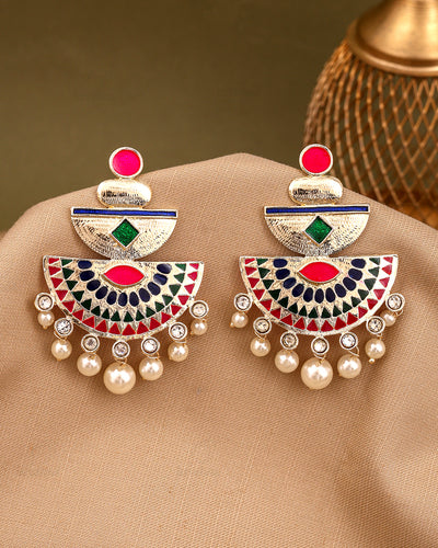 Shimpy Kundan Danglers-M