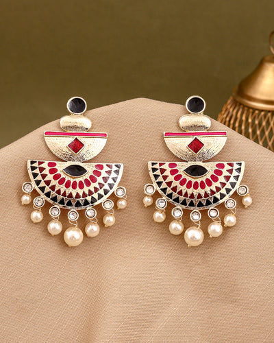 Shimpy Kundan Danglers-M