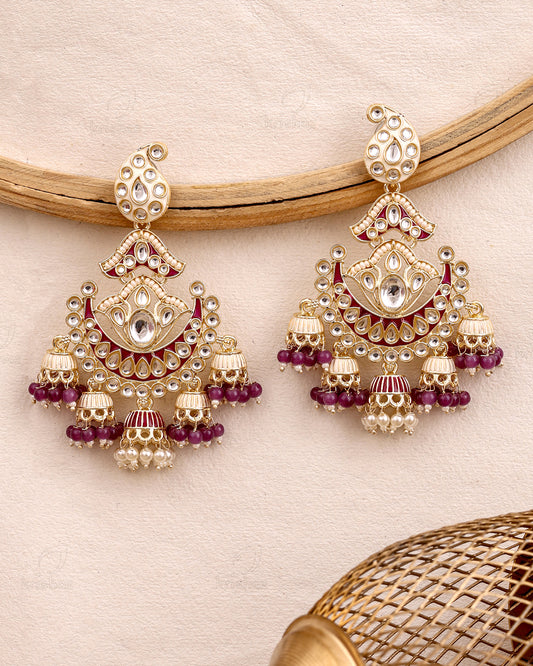 Jaya Kundan Danglers-M
