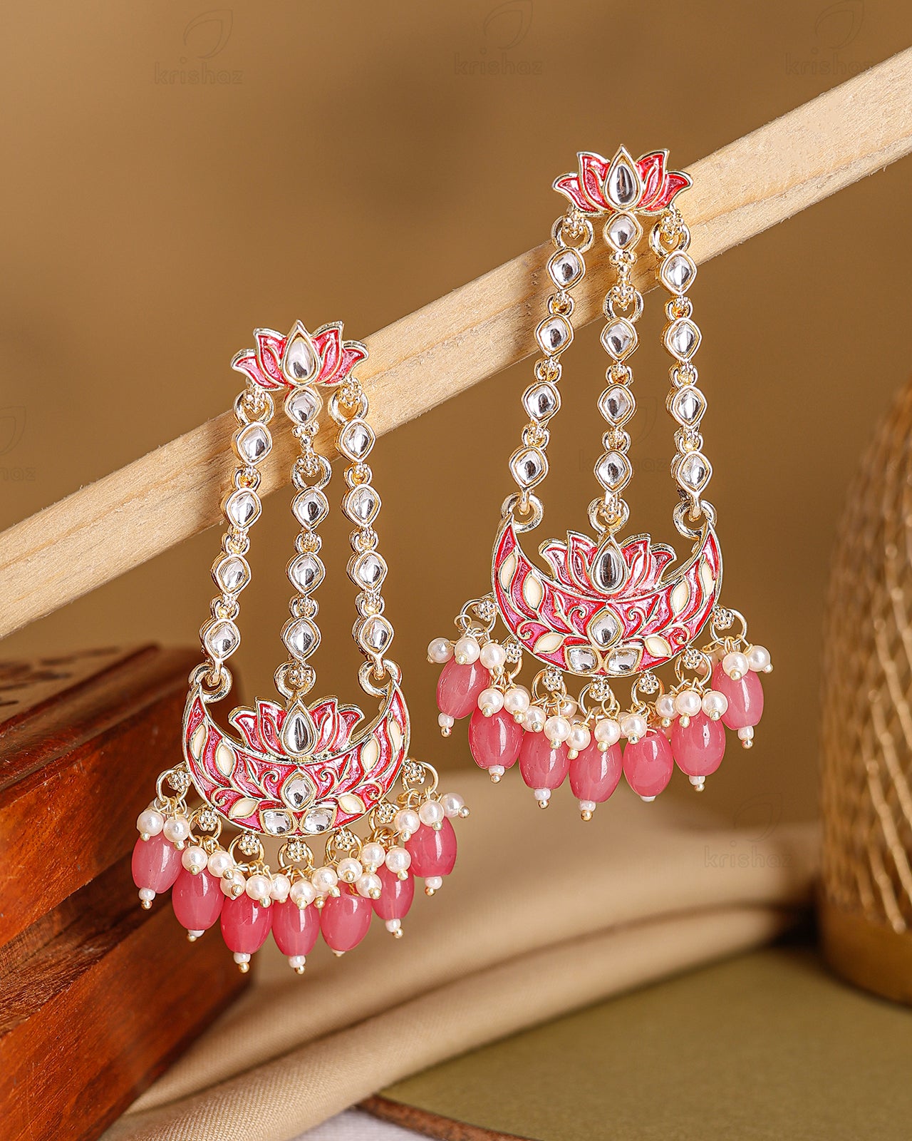 Ruhika Kundan Danglers-M