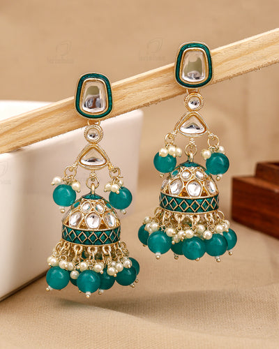 Kanishka Kundan Jhumki-M