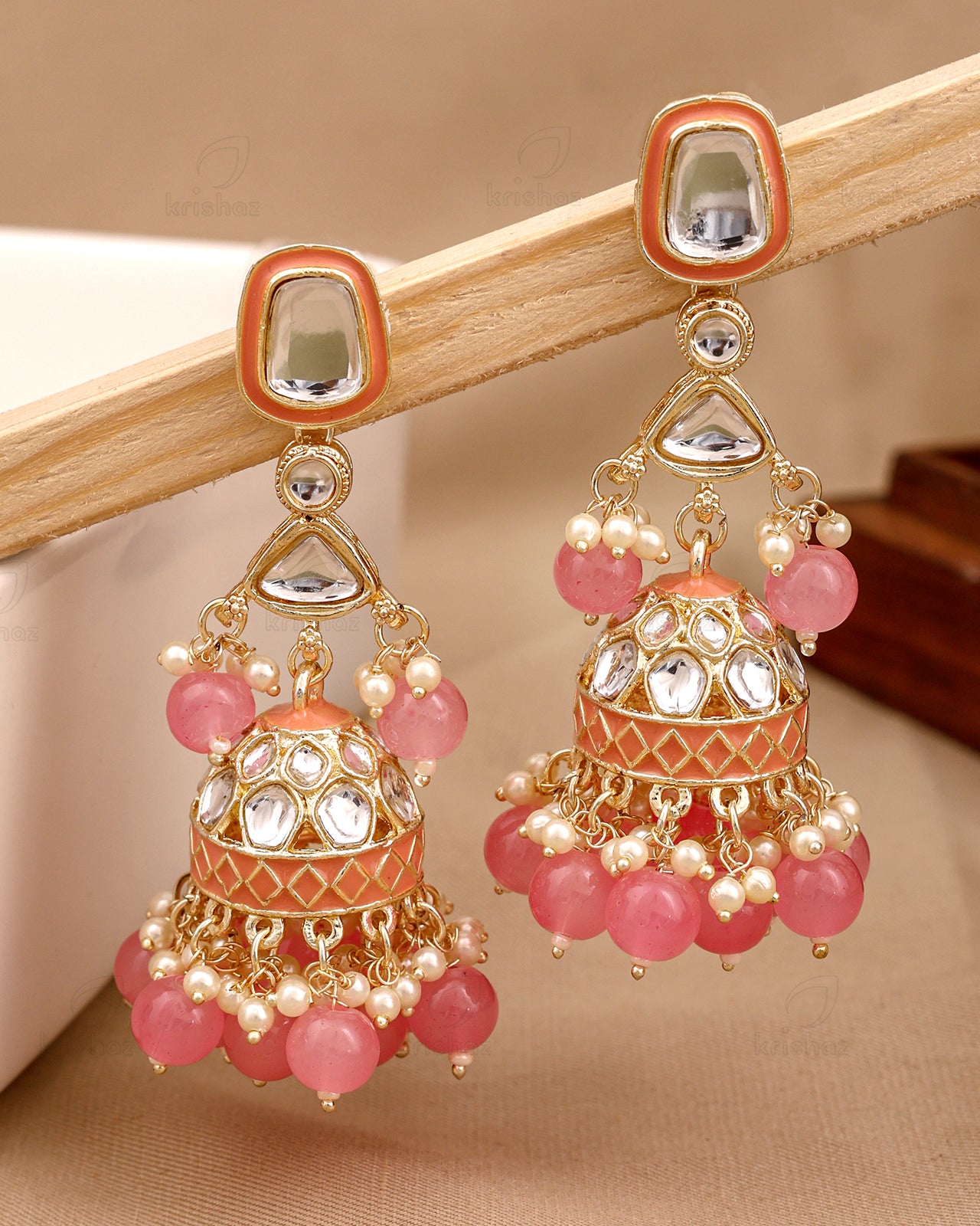 Kanishka Kundan Jhumki-M