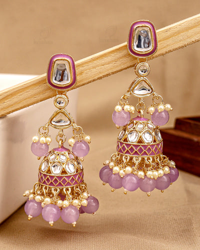 Kanishka Kundan Jhumki-M