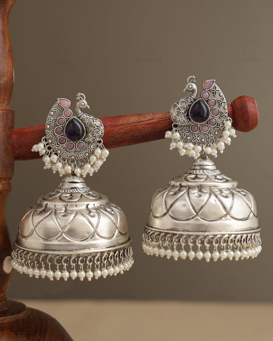 Kaya Big Jhumka Earrings