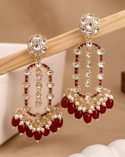 Ishya Kundan Danglers-M